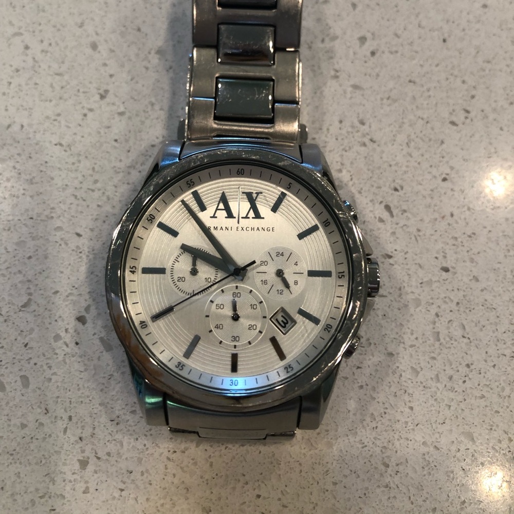 Stainless Steel AX Armani Exchange Watch
